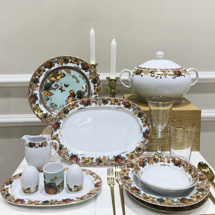 Krzysztof Opty 60 Parça 12 Nəfərlik Yemək Dəsti 